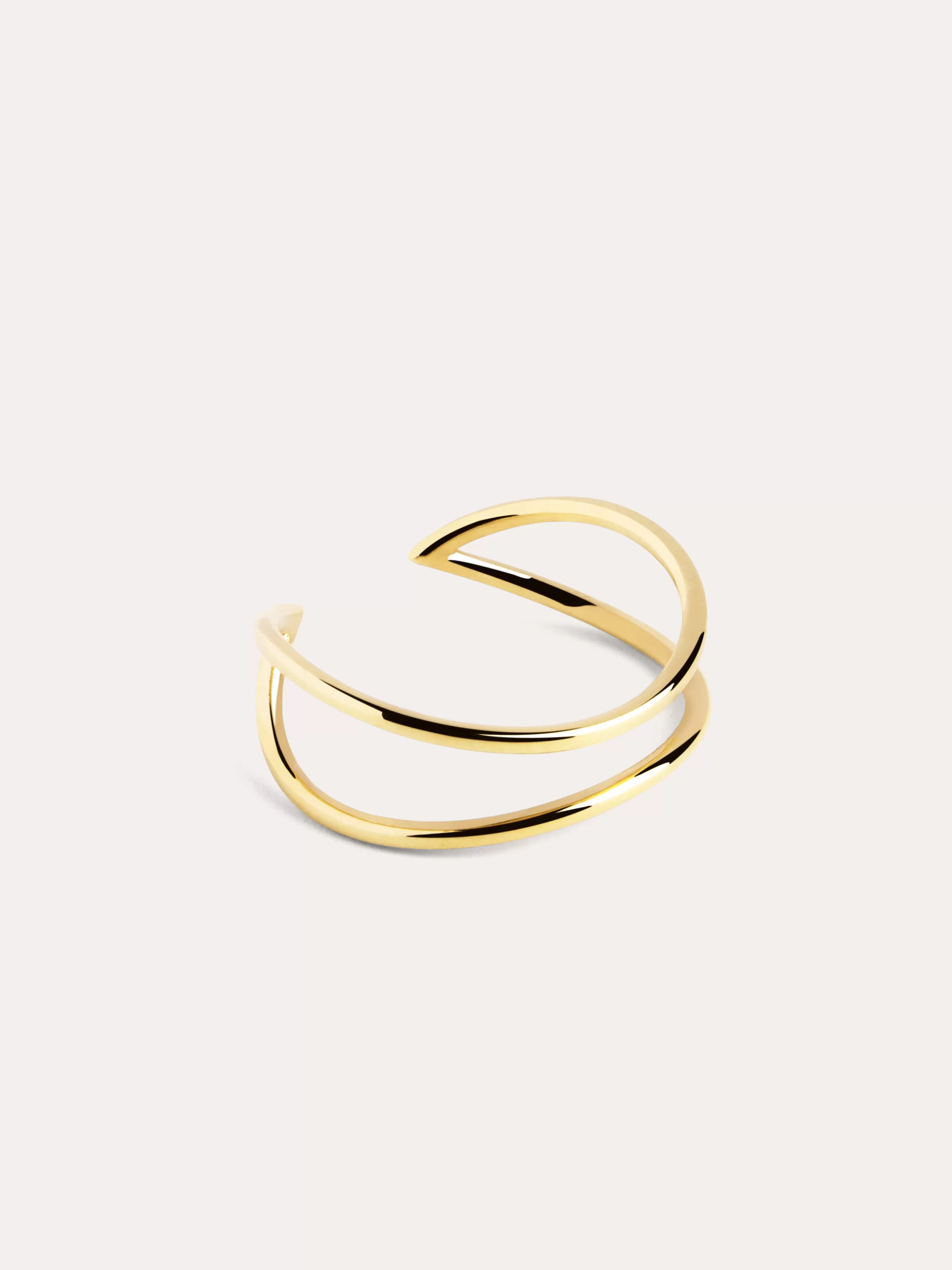 SINGULARU Anillo Grace Oro Amarillo 9Kt- Anillos Ajustables