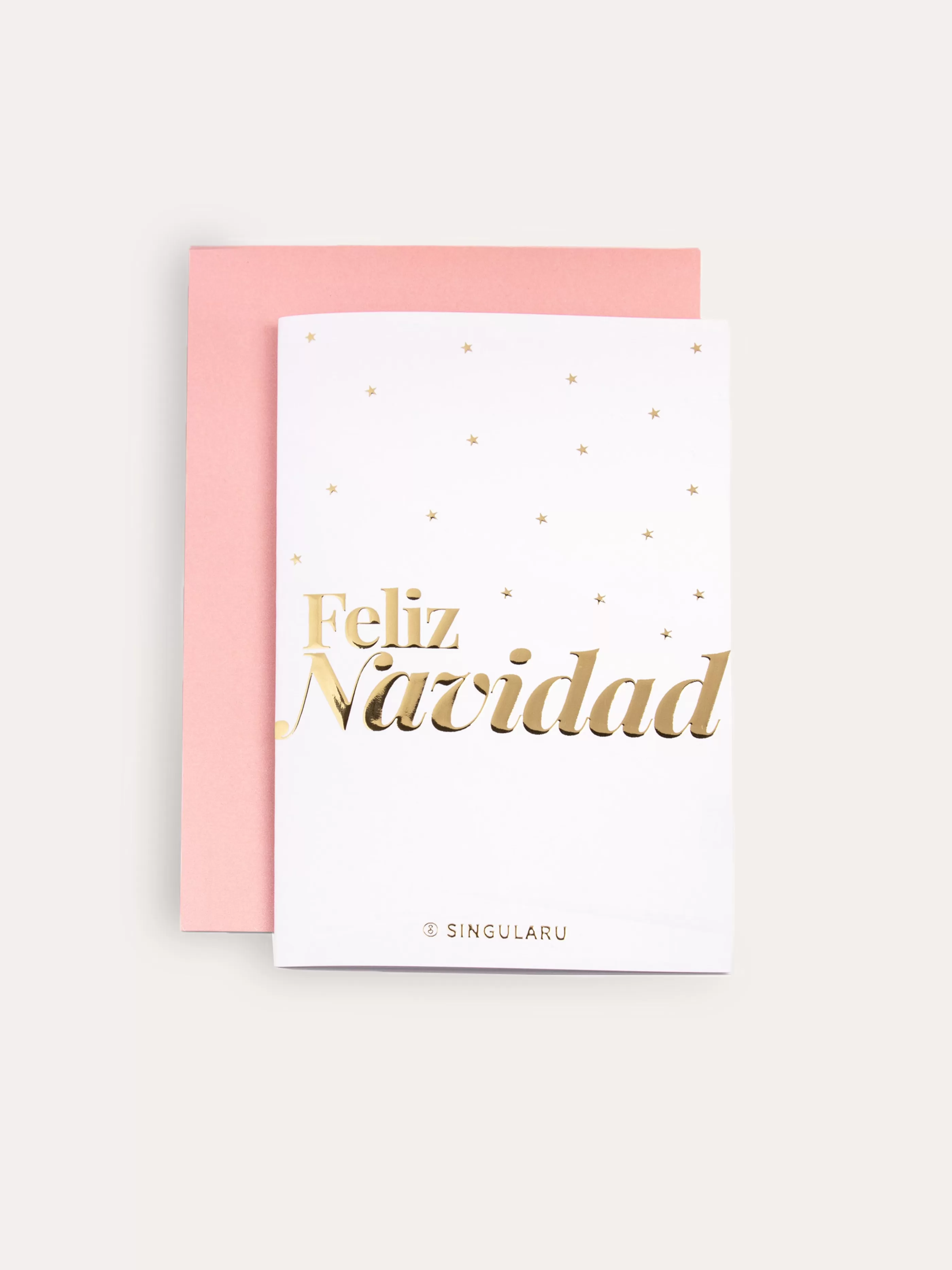 SINGULARU Tarjeta Feliz Navidad- Accesorios