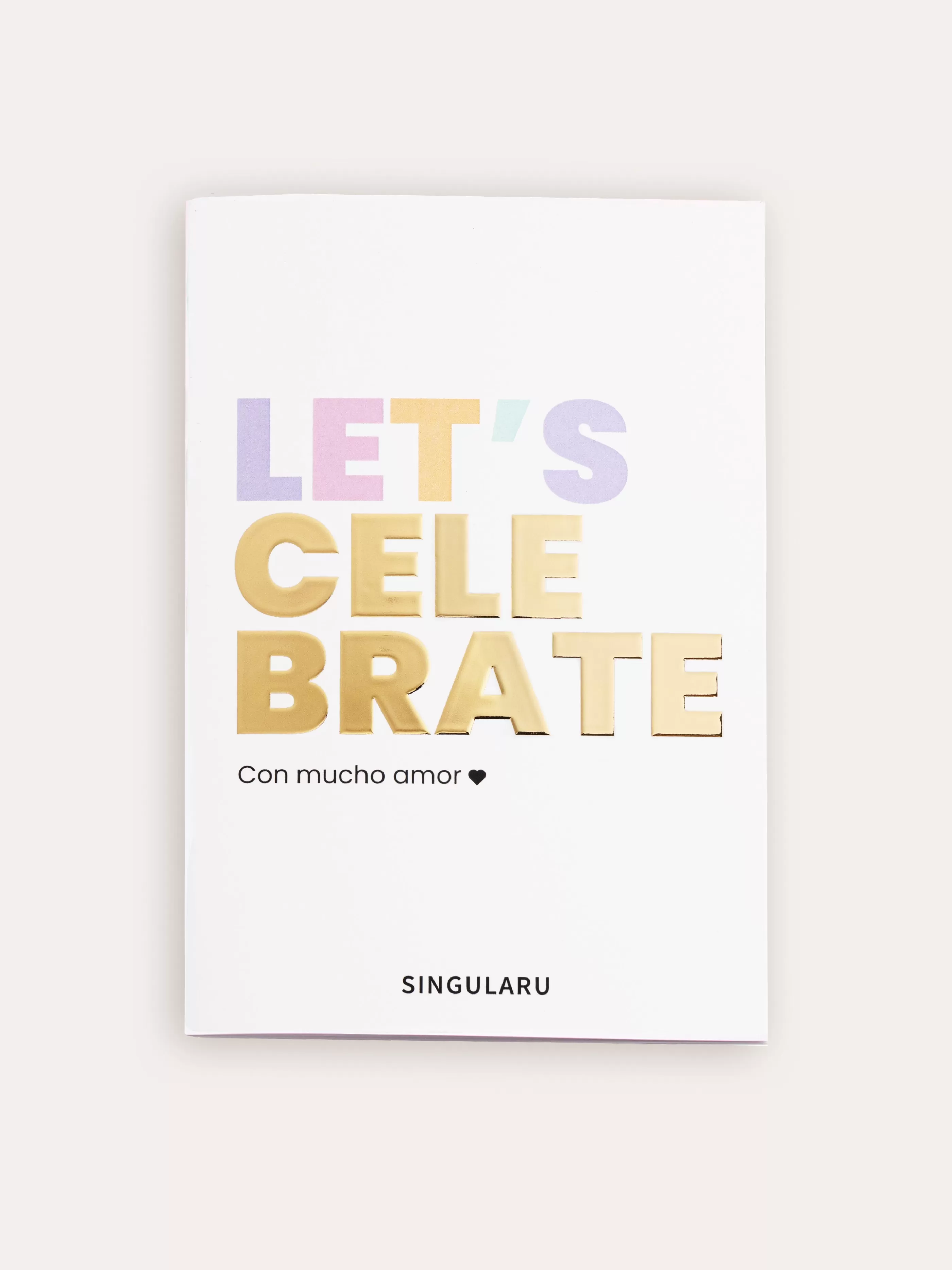 SINGULARU Tarjeta Postal Celebrate- Accesorios